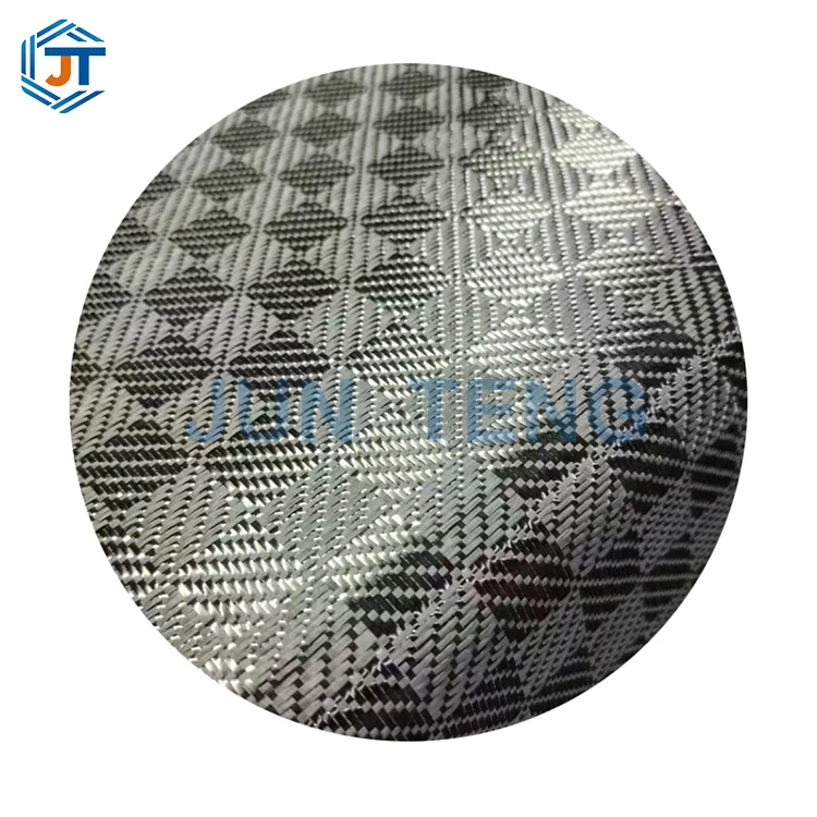 3K Jacquard Carbon Fiber Fabric